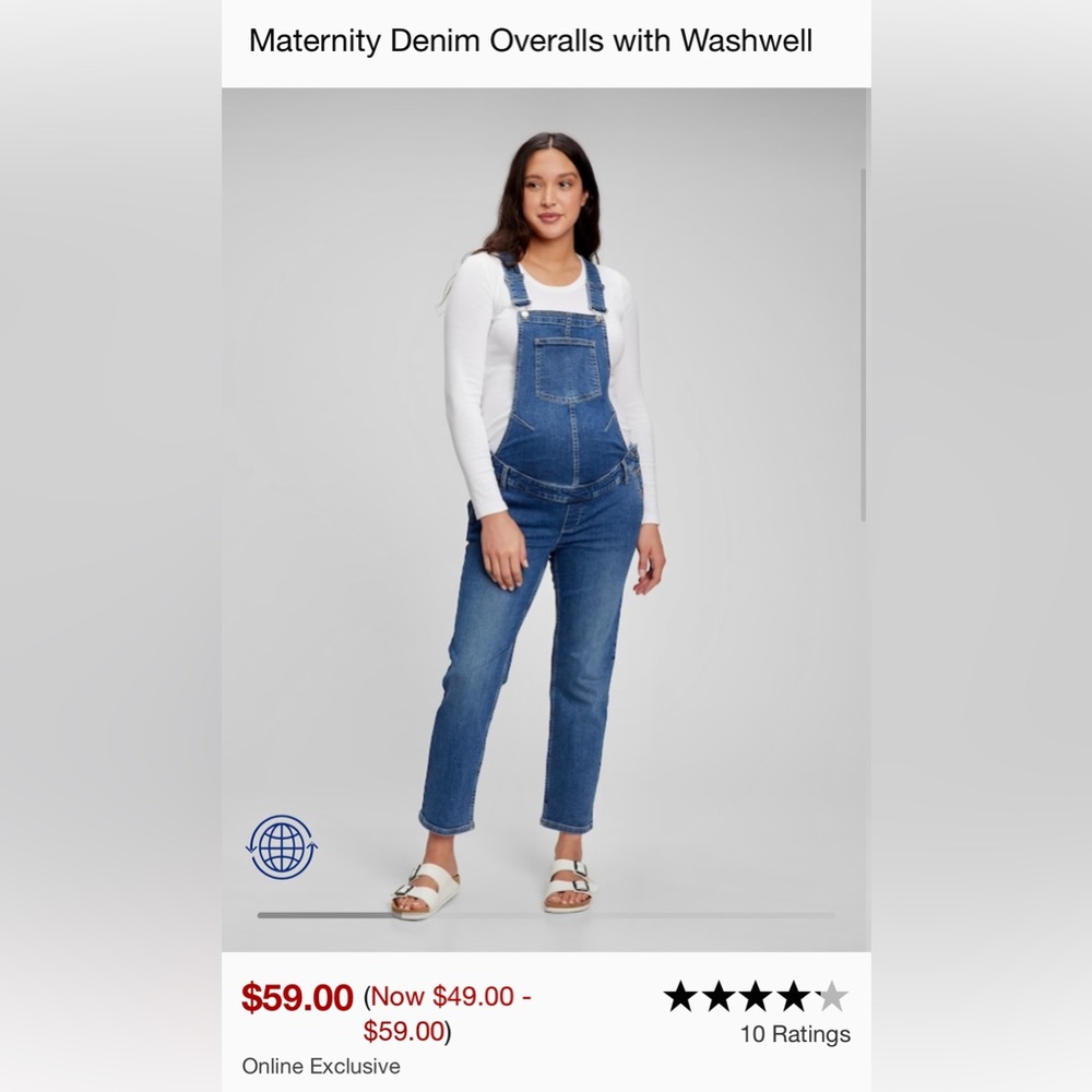 Brand New Maternity Overalls
